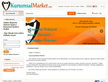 Tablet Screenshot of kurumsalmarket.com